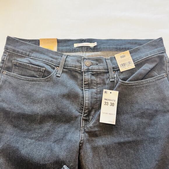 LEVI'S Women's Black 311 Shaping Skinny Jeans Size 16 short 33Wx30L NWT (A0127) - Picture 2 of 8